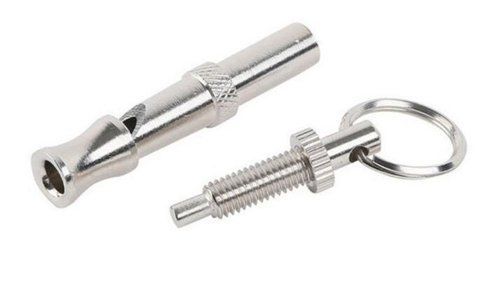 Stainless Steel Puppy Whistle Dog Training Products Adjustable Sound Key Training​