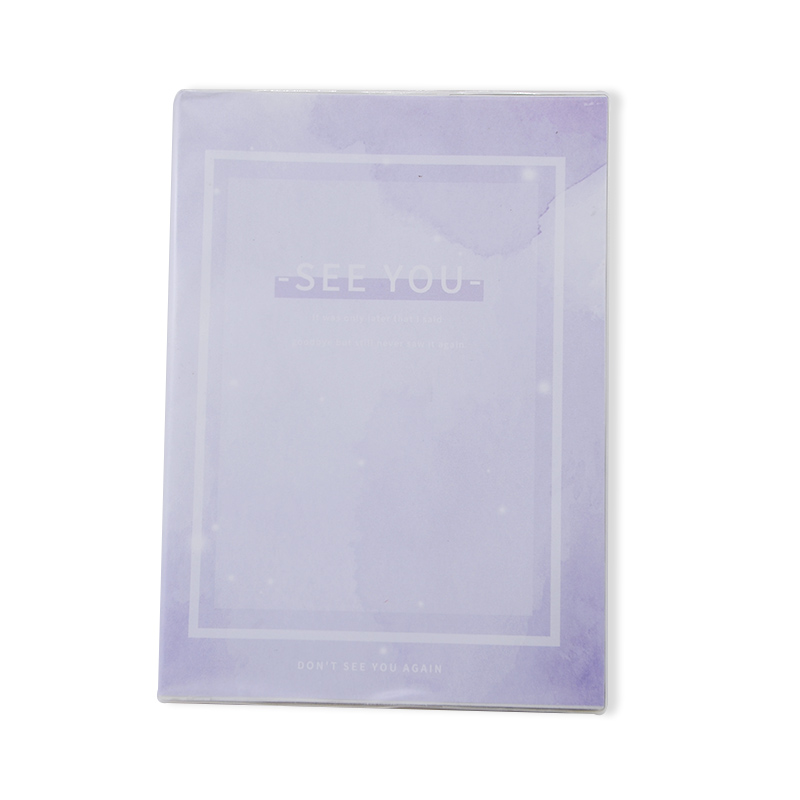 Custom Logo School Stationery Saddle Stitching A5 Size Soft Cover Notebook for Gift