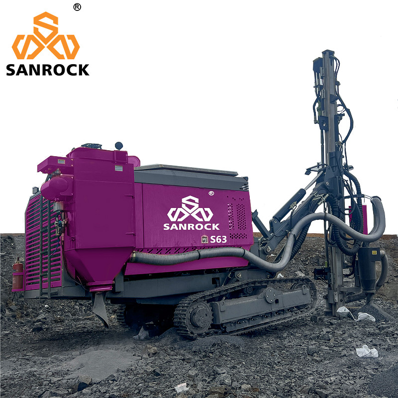 Crawler Drilling Rig Equipment Rotary Borehole Hydraulic DTH Drilling Rig