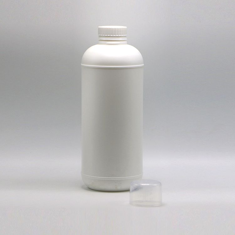 Medicine Industrial HDPE 1000ml Fluorinated Plastic Bottle for Organic Solvent Chemical