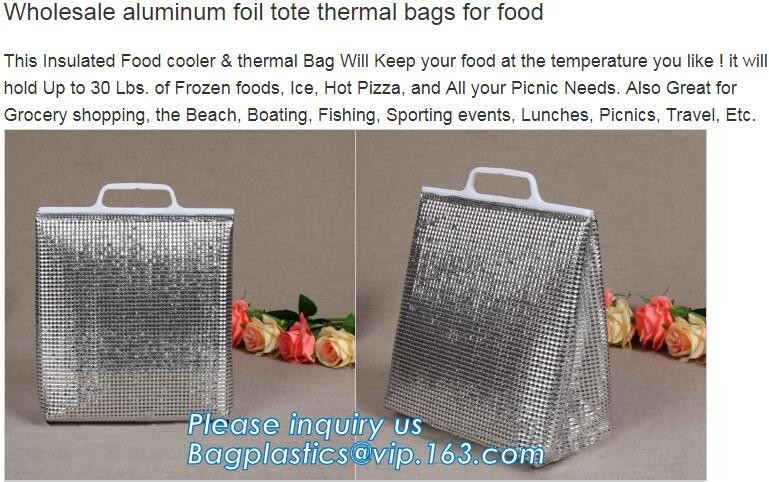 cooler bag waterproof oxford shoulder bag ice pack thermal picnic lunch box vehicle insulation bag for meal drinks pack