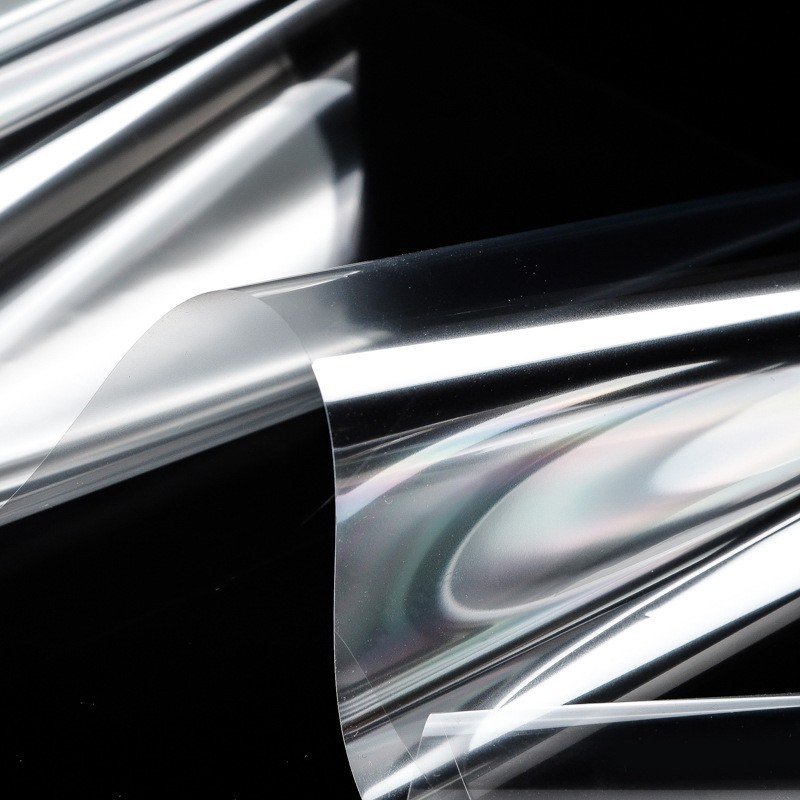 BOPET Composite Web Biaxial Stretch Transparent Film Digital Printing Pet Film Textile