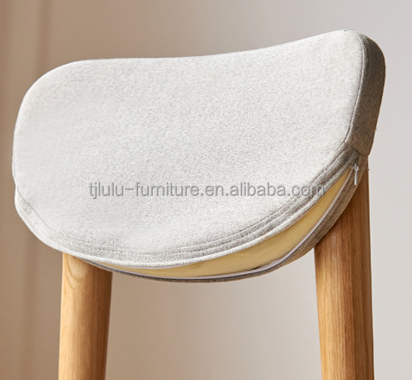 Custom Modern Furniture Solid Wood Dining Chair for Dining Room and Living Room