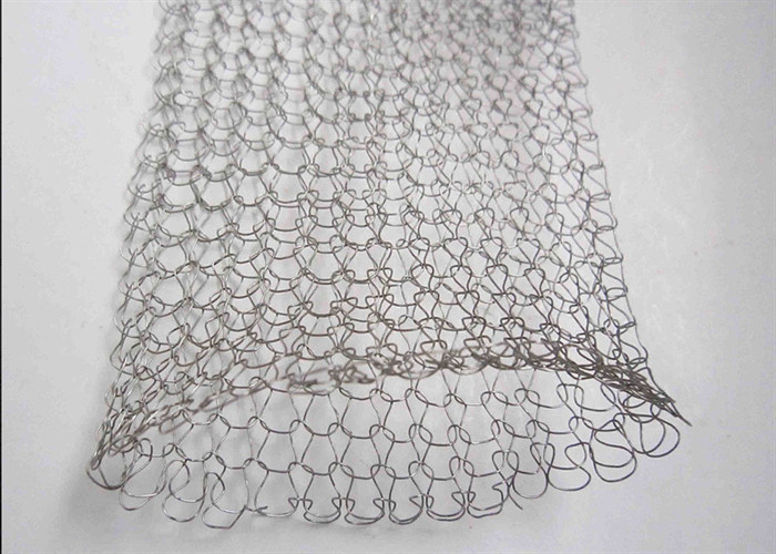 30mm Width Gas Liquid Filters Copper Knitted Mesh