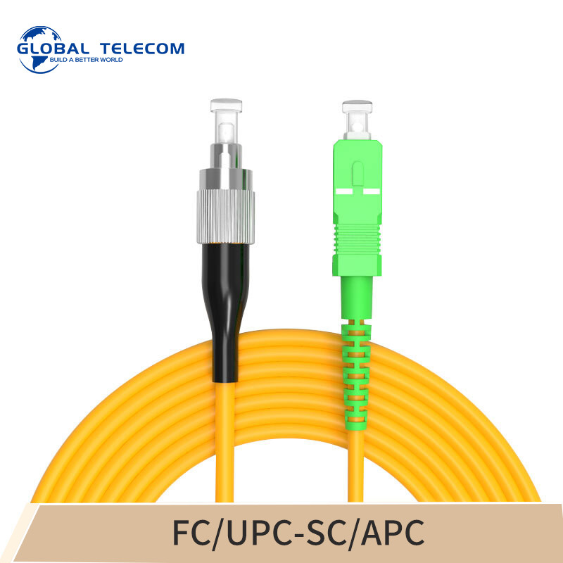 LC ST Fiber Optic Patch Cord , Sc To Fc Patch Cord APC UPC Simplex Duplex