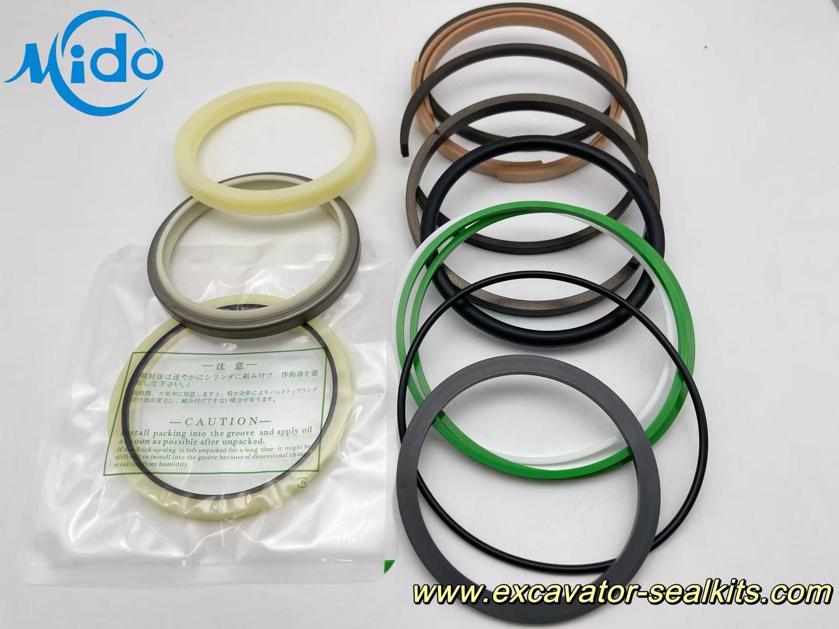 Exclusive For SWE210 HC150A-01A 730001000430 Excavators: Top-Grade Arm Hydraulic Oil Seal Kit With Unbeatable Cost-Performance