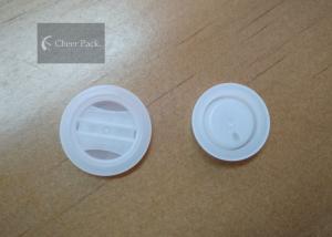 Buy cheap White One Way Air Valve Plastic 23mm Dia For Coffee Packaging , Five Holes product