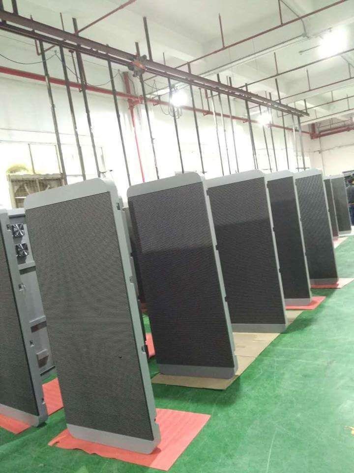 Wide Viewing Angle Pole LED Display P5 Led Module 40000 Pixel/M2