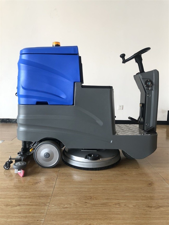 48Volt Automated Floor Scrubber Automatic Floor Cleaning Machine HT750