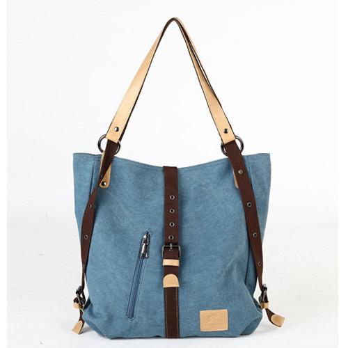 Canvas fashion ladies handbag tote bags customize wholesale handbags and