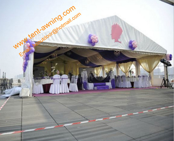 Portable Aluminum Large Tents for Weddings Fire Retardant Event Party Marquees