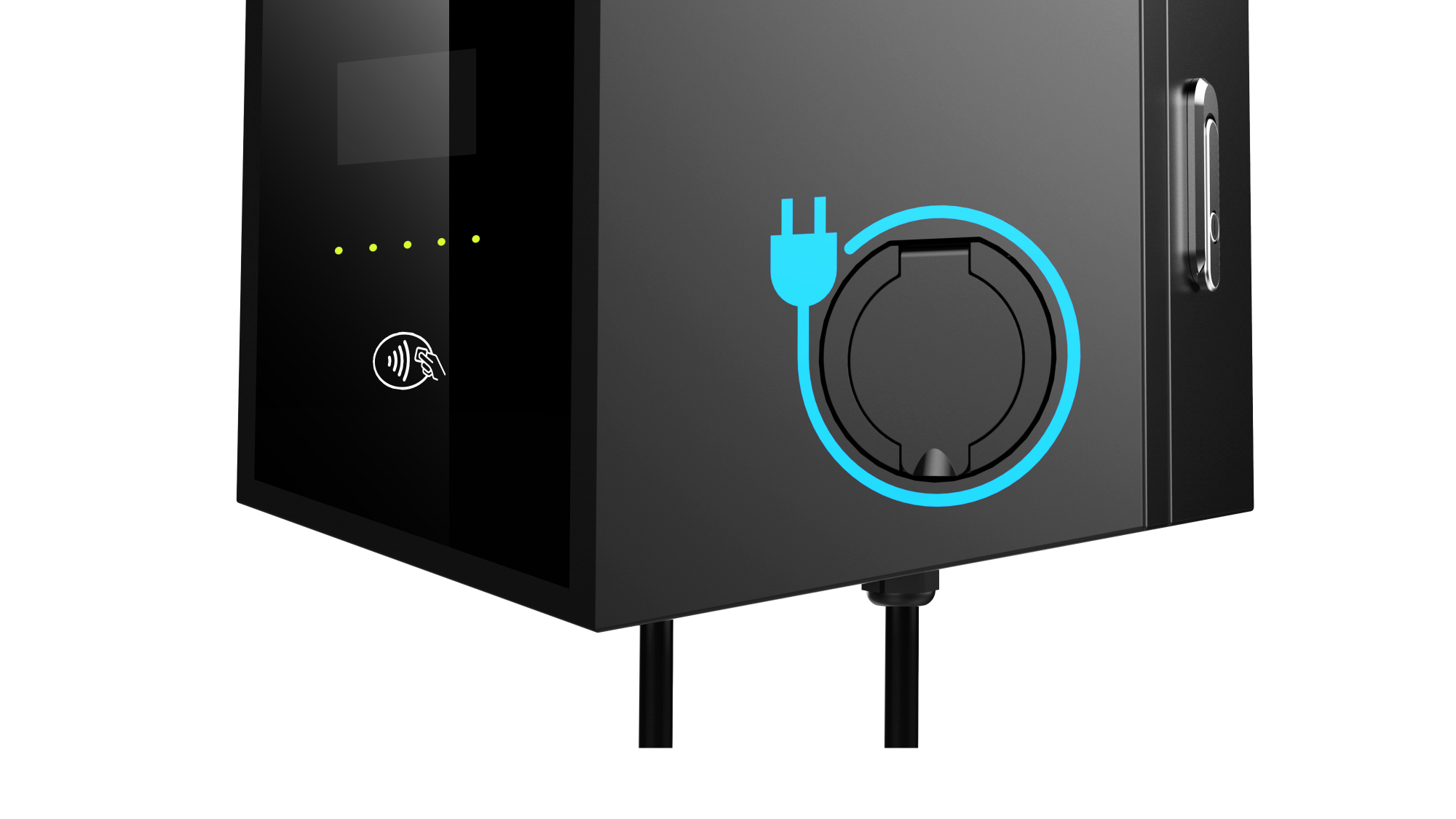 Type 2 IP55 IEC 61851 Commercial Electric Car Charger