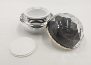 Buy cheap Acrylic Plastic Cream Jar Round / Square Shape product