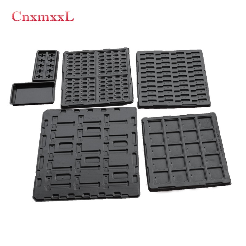 Anti Static EPE Plastic Blister Packaging 80mm Electronic Component Trays