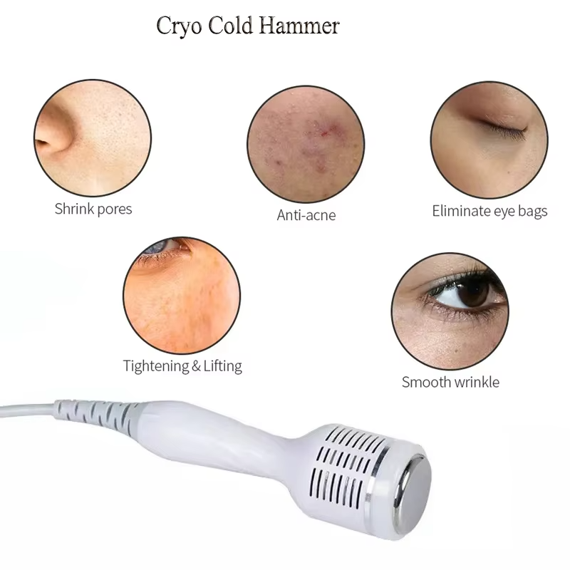 Cold Harmmer Fractional Rf Microneedle 2 In 1 Machine For Facail Lifting