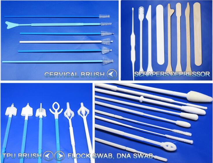 OEM Home Nursing Nylon Head Cervical Cytology Brush