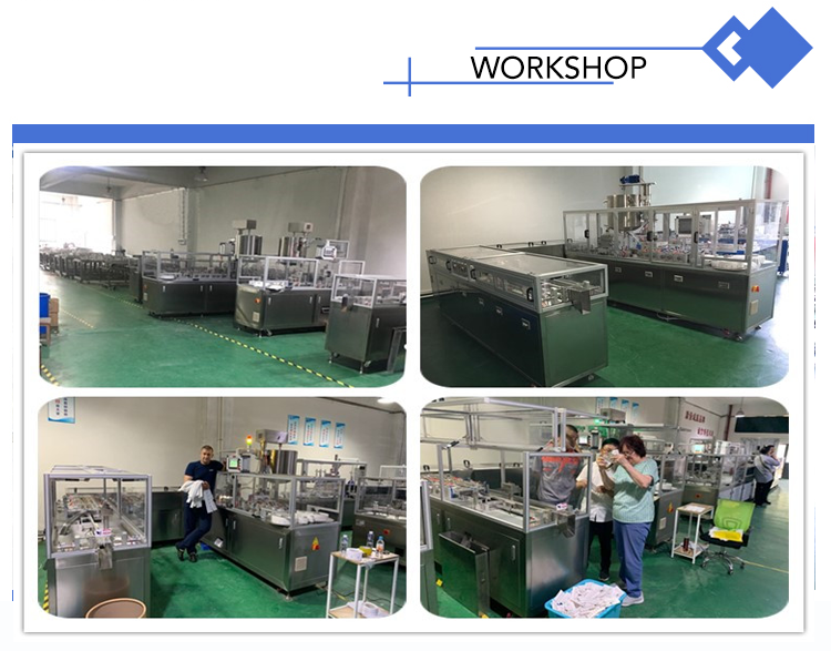 7 Head Suppository Filling And Sealing Machine Production Line