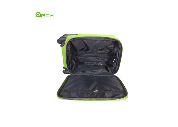 600D Polyester Soft Sided Luggage with One Front Pocket and Internal Trolley System
