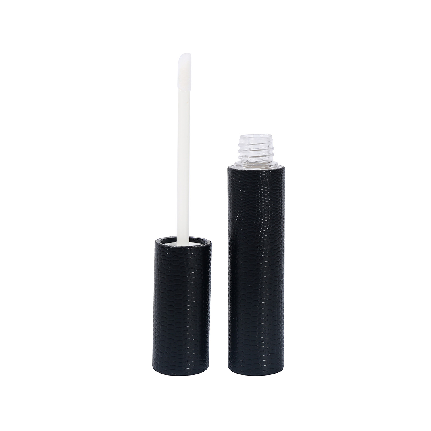 Black Lizard Empty Lip Gloss Tubes DIAM 66mm Height 26mm Cosmetic Paper Packaging