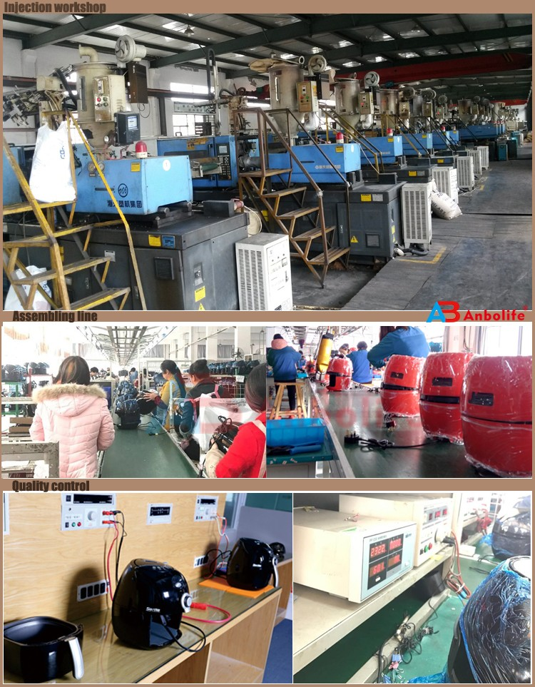 Automatic XL Air Fryers 8L 7L 6.5L 5L Big Power Healthy Oil Free Cooking Electric Deep Air Fryer