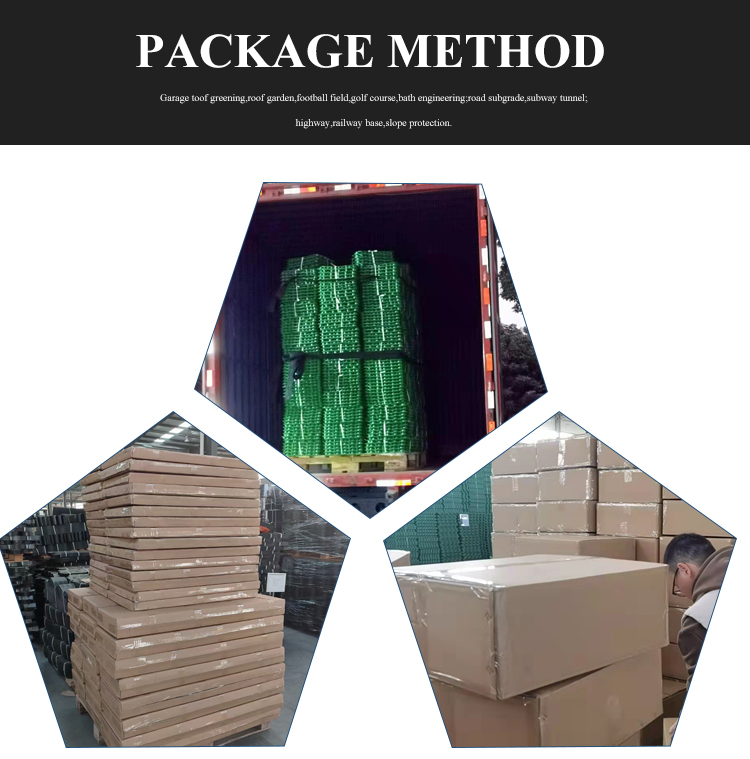 Green Roof Water Storage and Drainage Cell Mat Board for Conservancy in Traditional Design