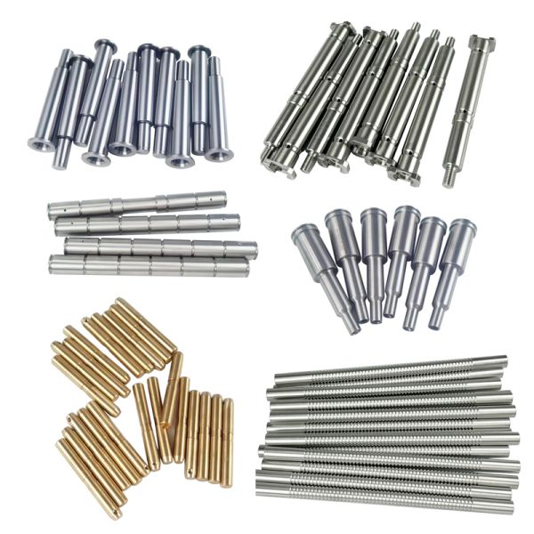 Brass Turning Components | CNC Precision Turned Parts with +/-0.005mm Tolerance, Customized Color, and Durable High Precision