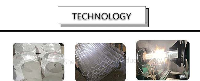 Clear Fused Quartz Tube / Fused Silica Tubing High Temperature Resistant U Shaped Glass Tube