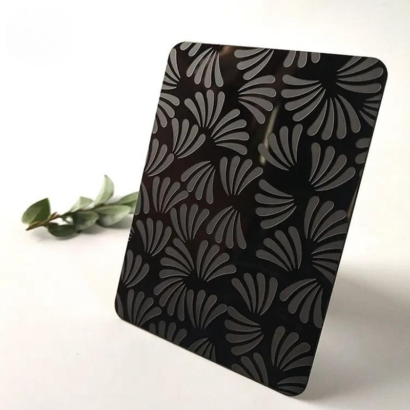 Custom Etched Stainless Steel Plates With Patterns JIS Standard SS Steel Sheet