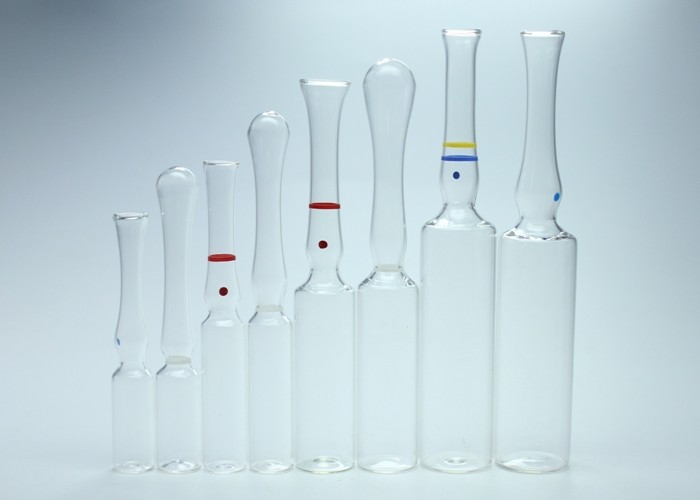 Medical Injection Clear Amber Form A B C D Empty Glass Ampoules