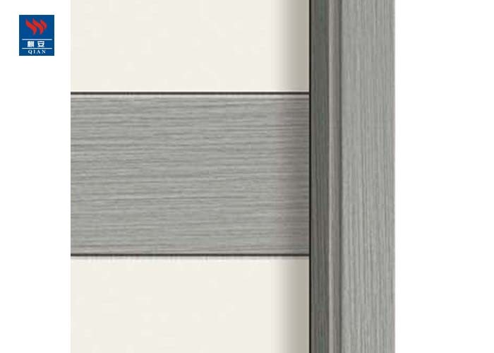 Wooden Soundproof PVC WPC Toilet Eco Friendly Doors
