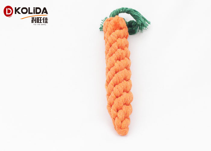 Strong Chew Pet Toys , Tough Dog Toys Double Rope For Puppy Healthy Teeth