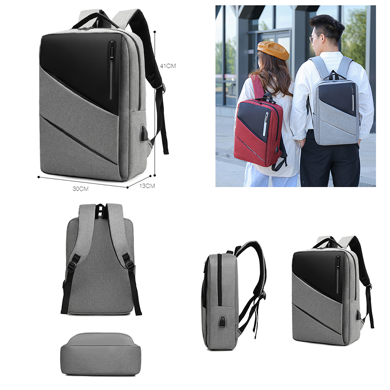 Custom Size Business Designer Backpack 15.6 Inch Teenager Laptop Backpack With USB