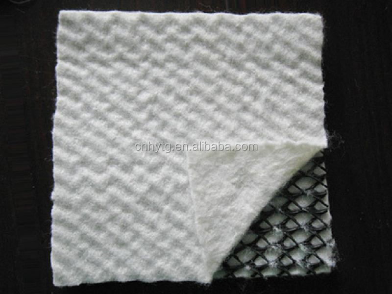 High Compressive Strength Polyethylene Geotextile and Geonet 3D Composite Drainage Net
