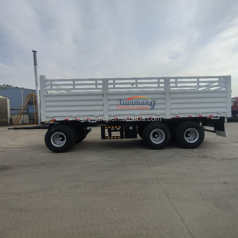 Sinotruck HOWO 371HP 30t LHD Fence Cargo Truck Lorry Dolly Full Side Wall Board