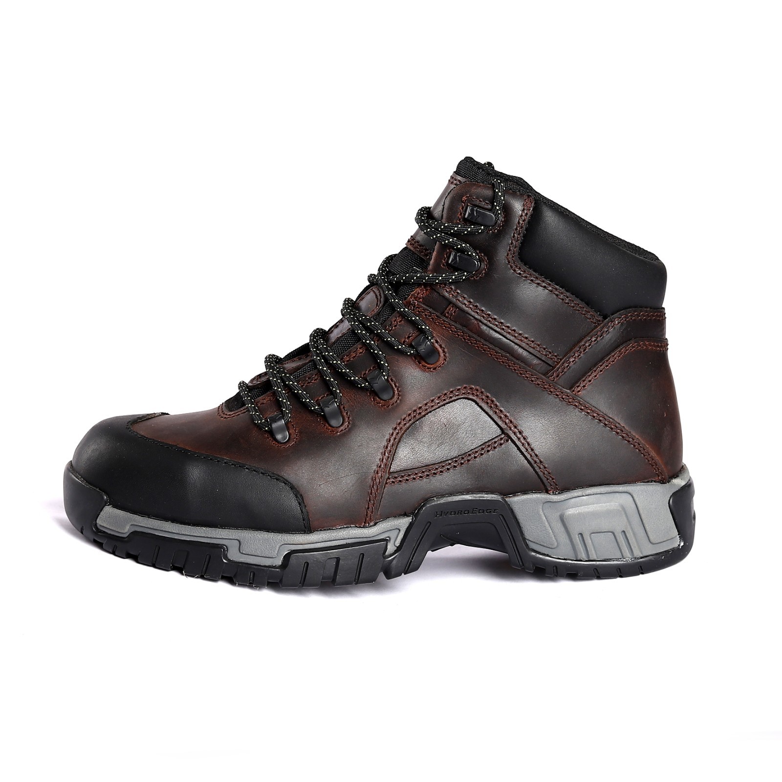 Upper Nubuck Cow Leather Anti Puncture Anti Smash MD Outsole High Quality Safety Boots For Men