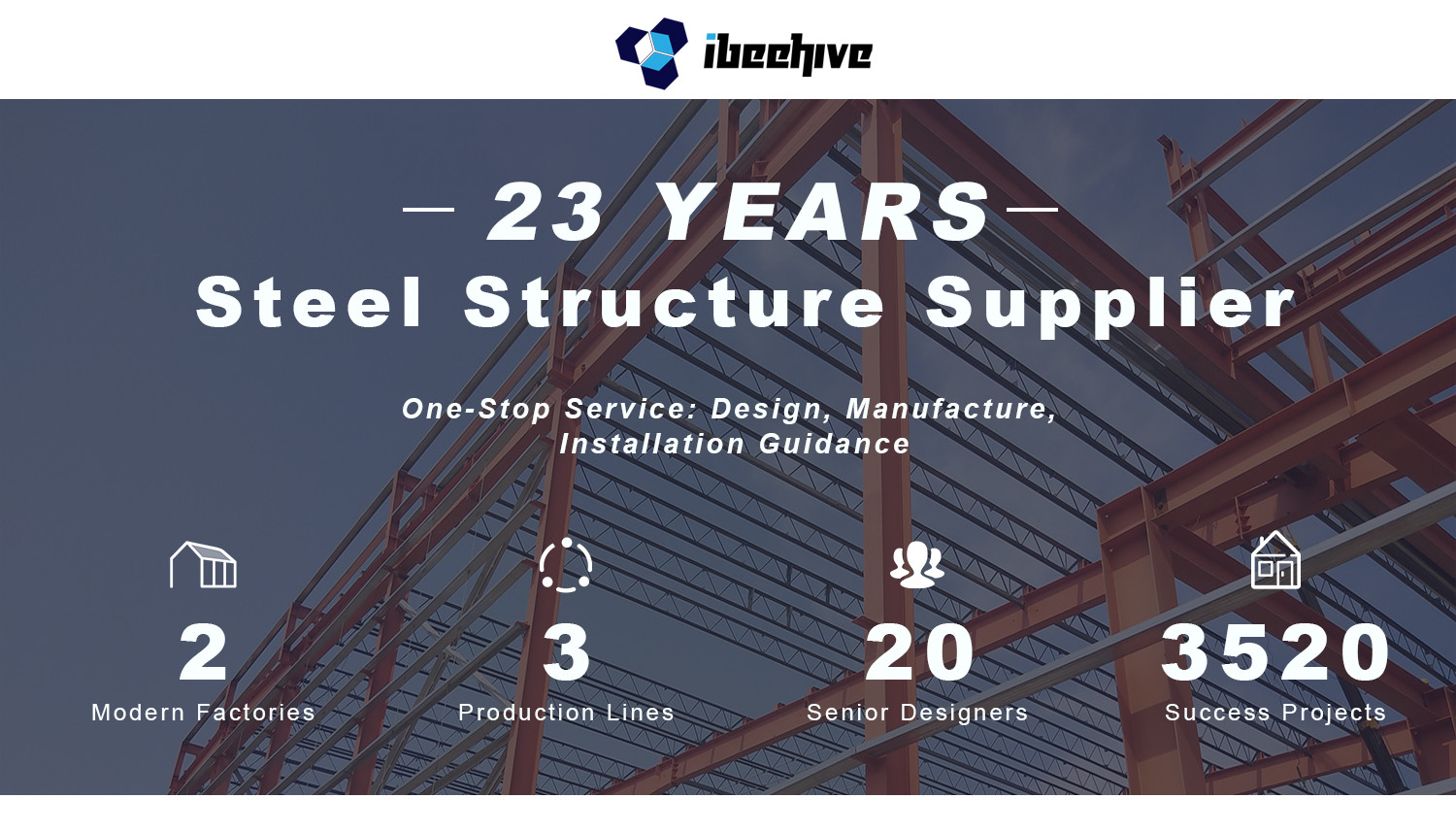 Pre Fab Ibeehive Heavy Steel Structure Building 60 X 100 Warehouse Metal Buildings