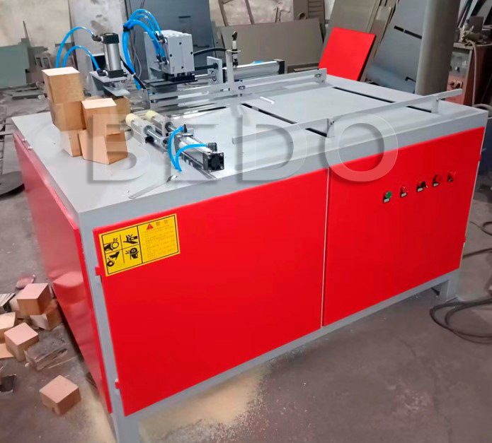 Customizable Wood Pallet Block Cutter Low Noise Blade Guard