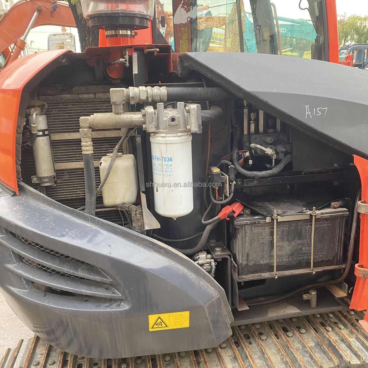 used mideum size excavator kubota185/ready to ship second hand excavator Kubota 185 on sale