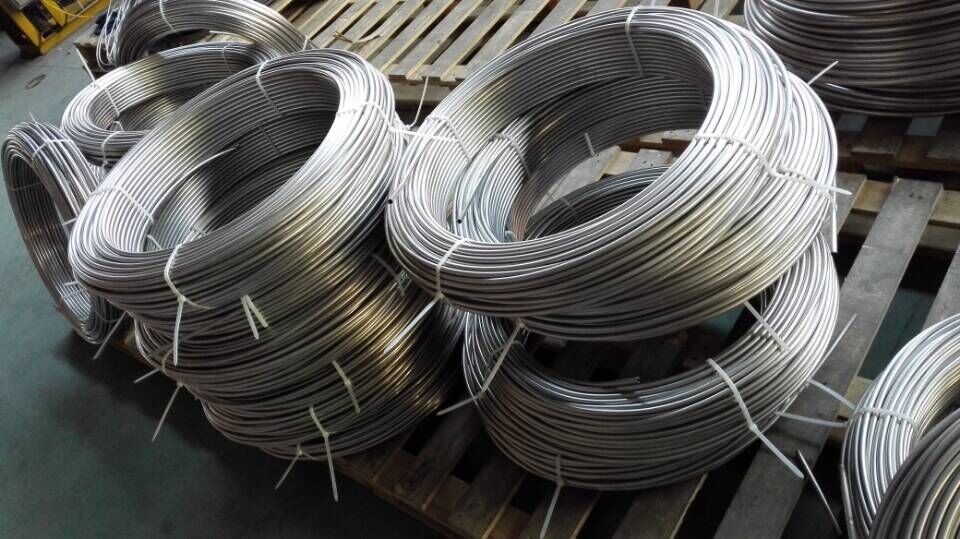 A789 UNS S31803 Super Duplex 2507 Oil Gas Stainless Pipe Coiled Tubing