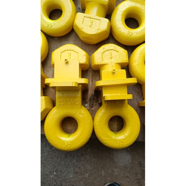 Custom Sizes G80 Container Hook Lifting Hook Rigging Eye for Material Handling Needs