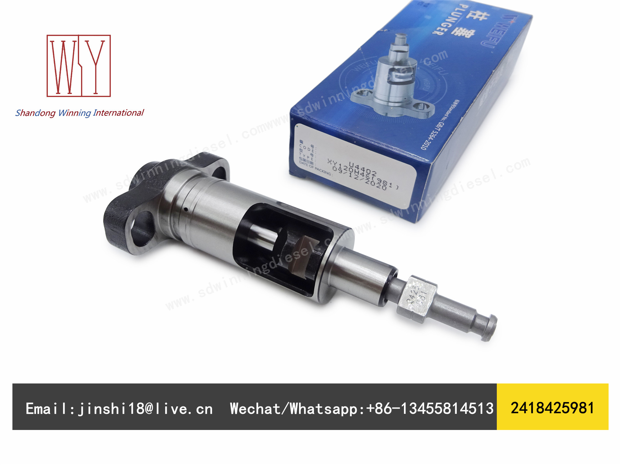 WEIFU GENUINE AND BRAND NEW DIESEL FUEL INJECTION PUMP PLUNGER 2418425981