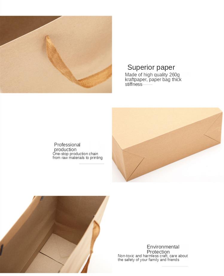 Luxury Custom Gift Bags Packaging Shopping Bag With Customer'S Demands Thickness
