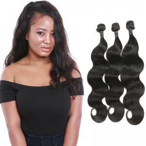China Real Raw Body Wave Weave Hair / 3 Bundles Loose Body Wave Weave Human Hair on sale