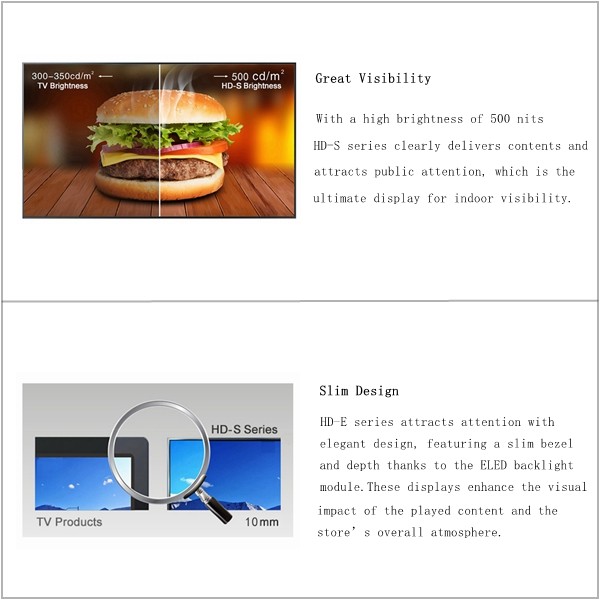 43inch Indoor Digital Signage Kiosk Card Indoor Digital Advertising Screens Billboard