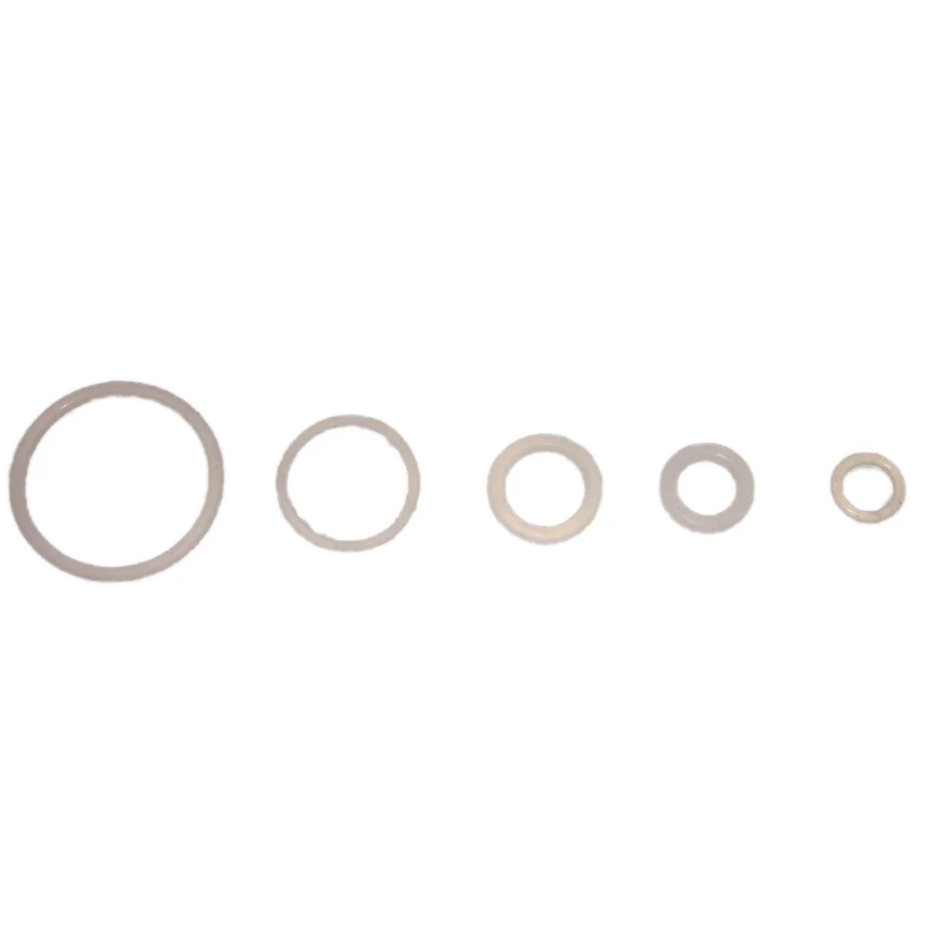 DIN 134 Large Plain Washers White Zinc-Plated M2.5M3M4M5 Flat Gasket Washer