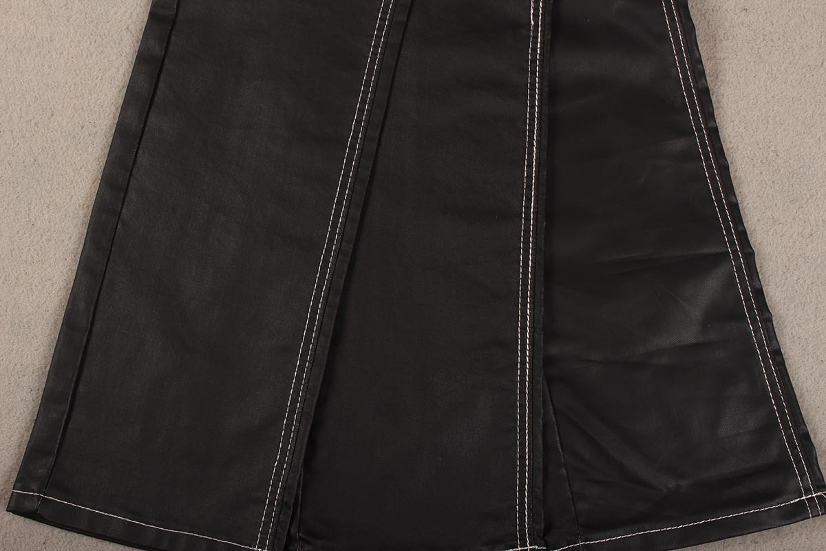 8.5 oz Broken Twill Denim Textile Material Coated Surface Special Finishing