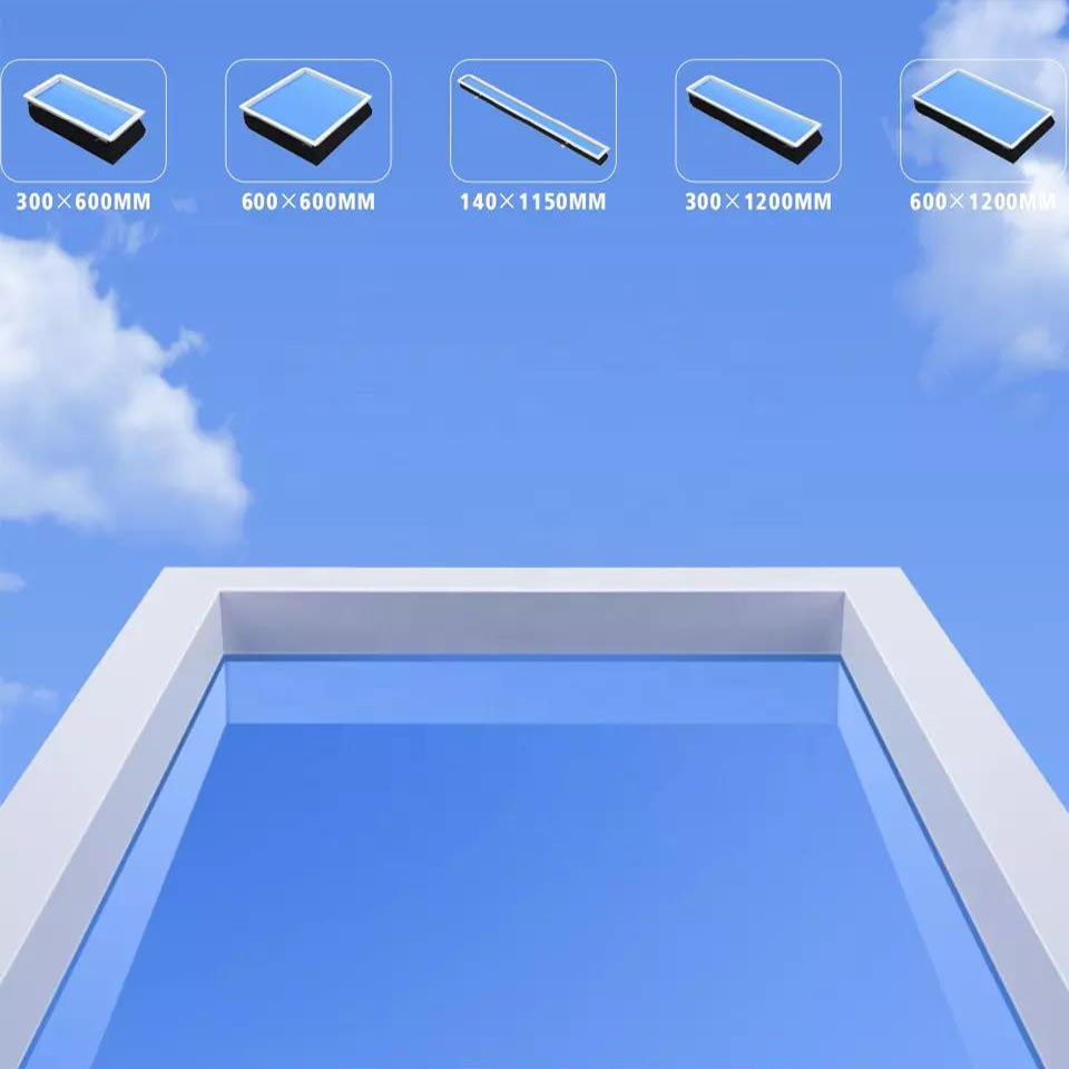 Wireless 6500K Skylight Panel LED Light 30 Degree Angle Durable
