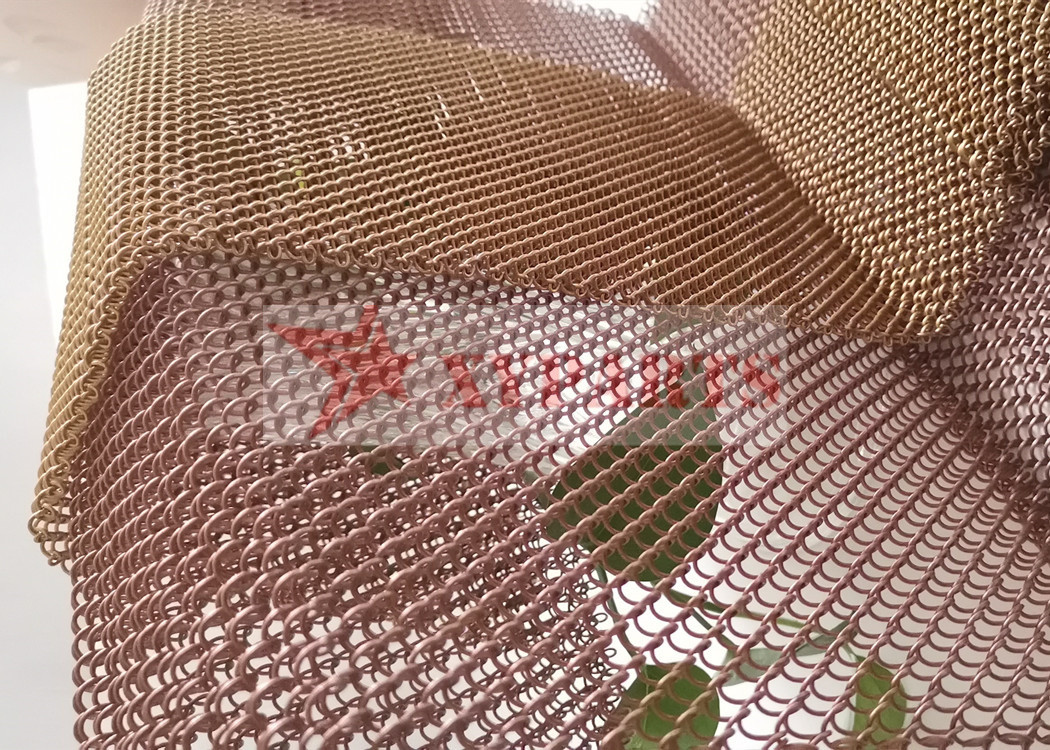 Stainless Steel Decorative Metal Mesh Curtain