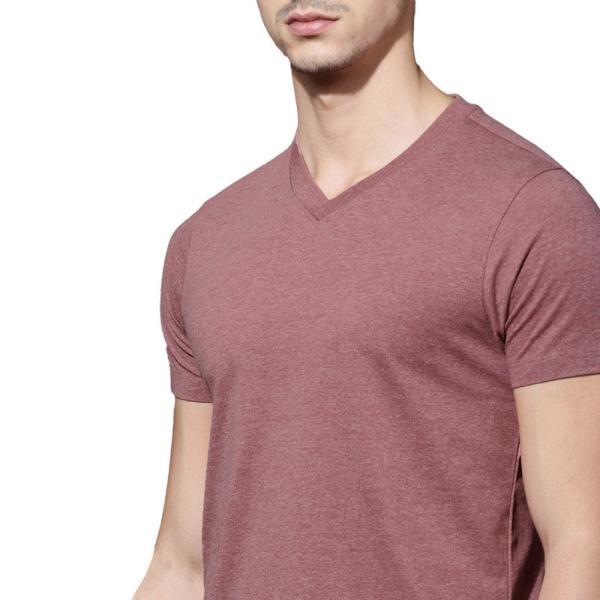 Oem Logo Men Sportswear Custom Printing 100% Cotton Plain Blank V Neck Men T