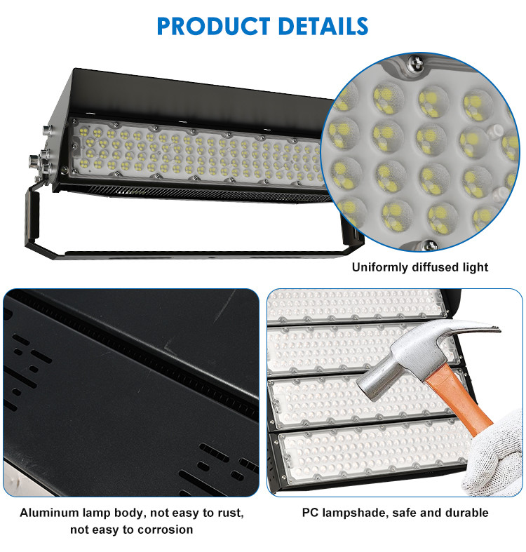 2000W Baseball Stadium Lights For Backyard 3000K-6500K